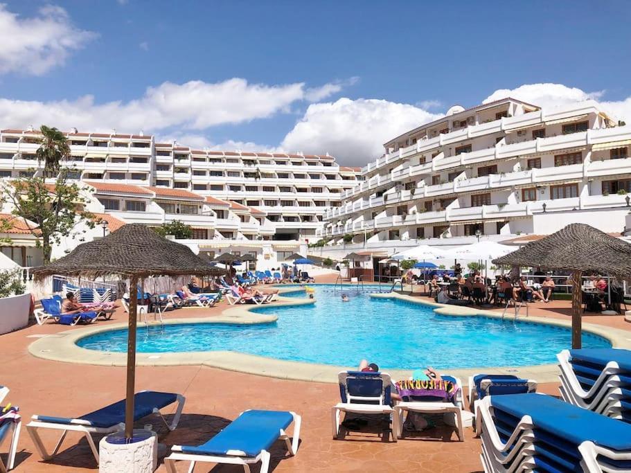 Apartamento Lucia Garden City Con Piscina Climatizada Playa Fanabe Luaran gambar