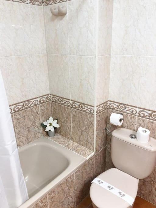 Apartamento Lucia Garden City Con Piscina Climatizada Playa Fanabe Luaran gambar
