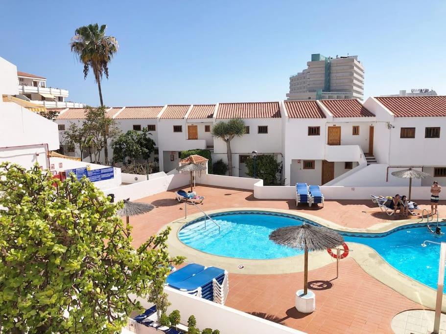 Apartamento Lucia Garden City Con Piscina Climatizada Playa Fanabe Luaran gambar