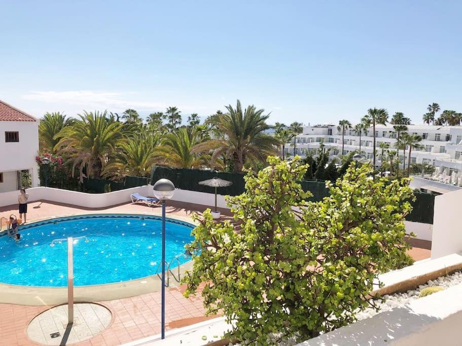 Apartamento Lucia Garden City Con Piscina Climatizada Playa Fanabe Luaran gambar