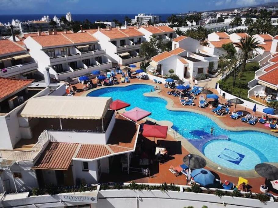 Apartamento Lucia Garden City Con Piscina Climatizada Playa Fanabe Luaran gambar