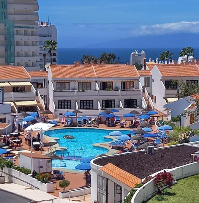 Apartamento Lucia Garden City Con Piscina Climatizada Playa Fanabe Luaran gambar