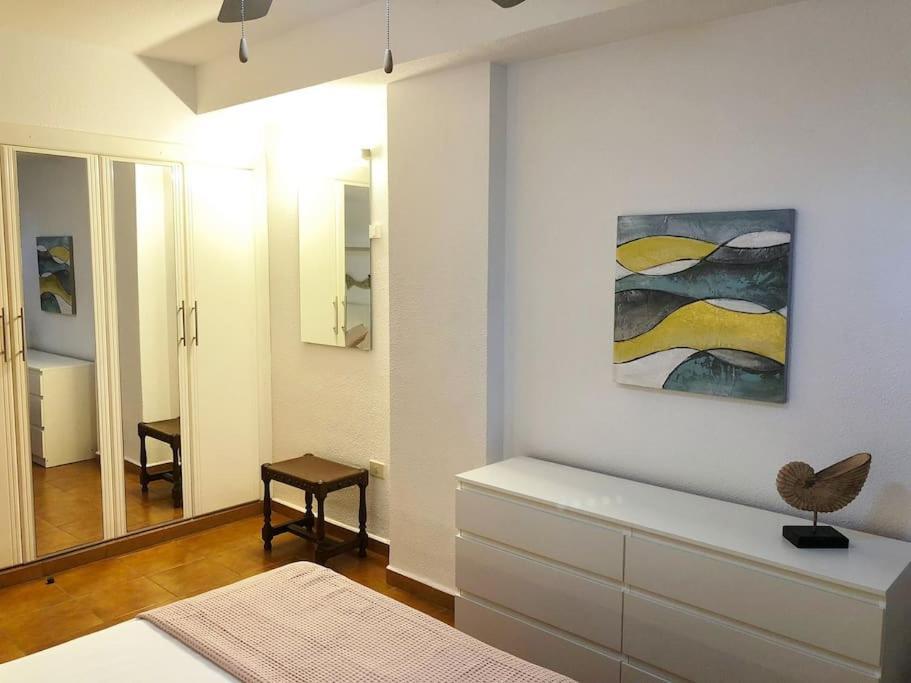 Apartamento Lucia Garden City Con Piscina Climatizada Playa Fanabe Luaran gambar